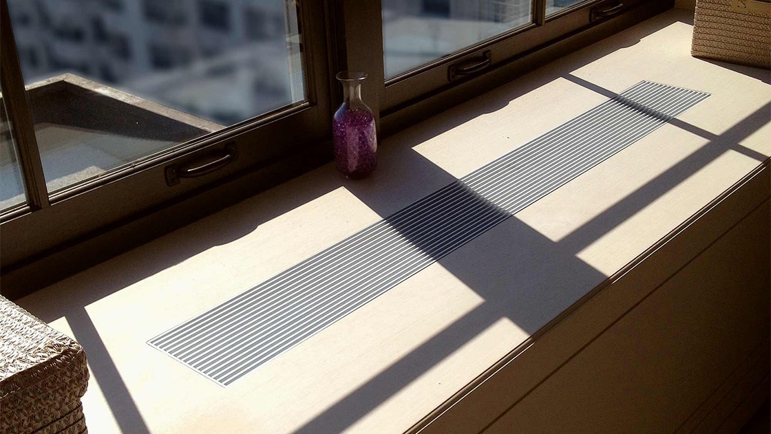lb-Linear-Bar-Grille-Sill-Enclosure aag100 a frame Linear Bar Grille Sill Enclosure