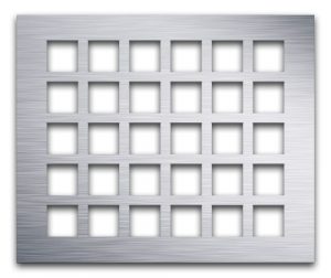 AAG700 Lattice Aluminum perforated metal grille