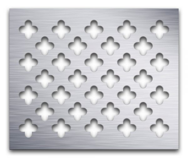 AAG717 Perforated Metal Grilles in Aluminum