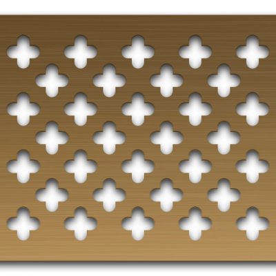 AAG717 Perforated Metal Grilles in Bronze & Brass
