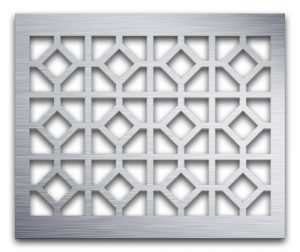 AAG726 Perforated Metal Grilles in Aluminum