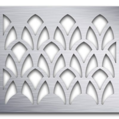 AAG727 Perforated Metal Grilles in Aluminum