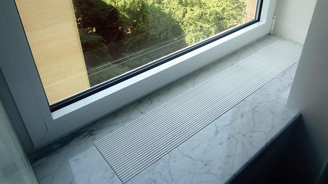 lb-Window-Sill-Installation1 aag100 core linear grilles